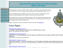 Tablet Screenshot of apajournal.org.uk